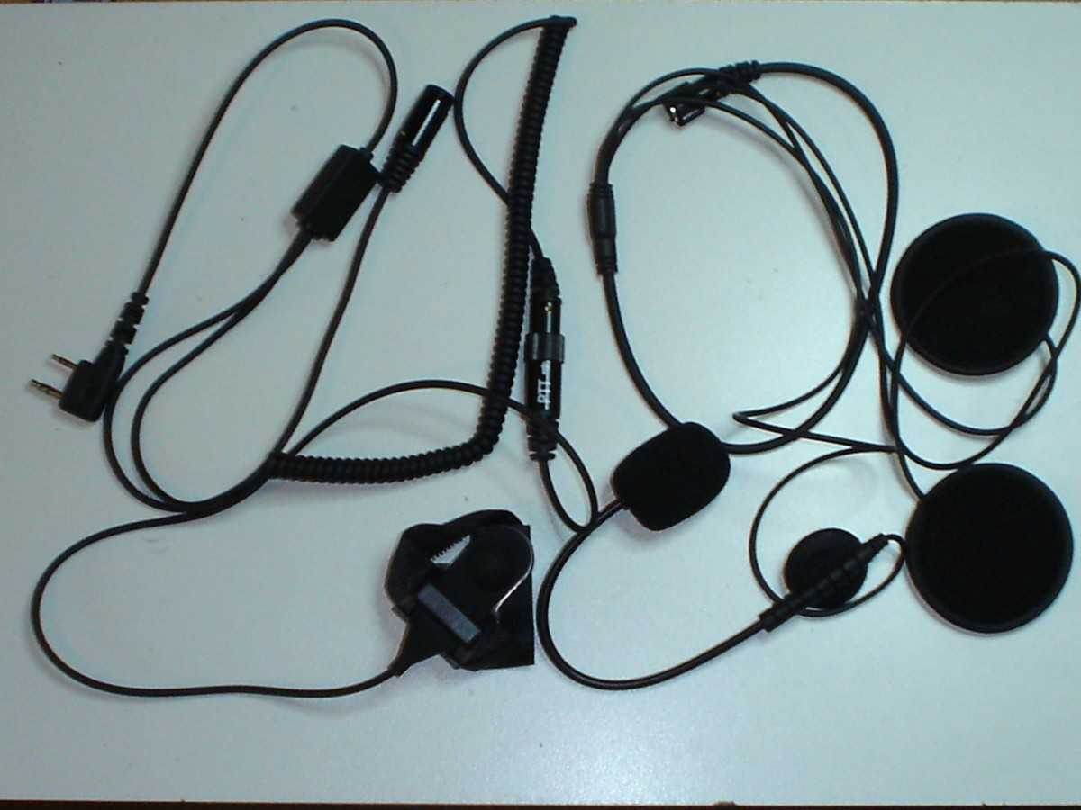 Micro avec écouteurs plats casque ouvert EARCOM HS-4000-PRO - Soaring Shop