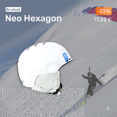 casque parapente et ski neo hexagon